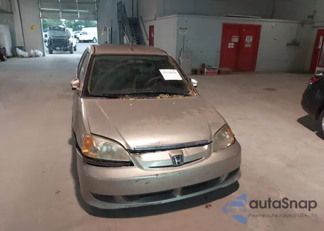2003 Honda Civic Hybrid from USA, damaged, VIN JHMES96633S012098